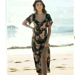 Saltwater Luxe Decker Midi Dress size Medium